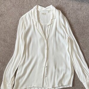 Aritzia Wilfred White Women's Blouse
